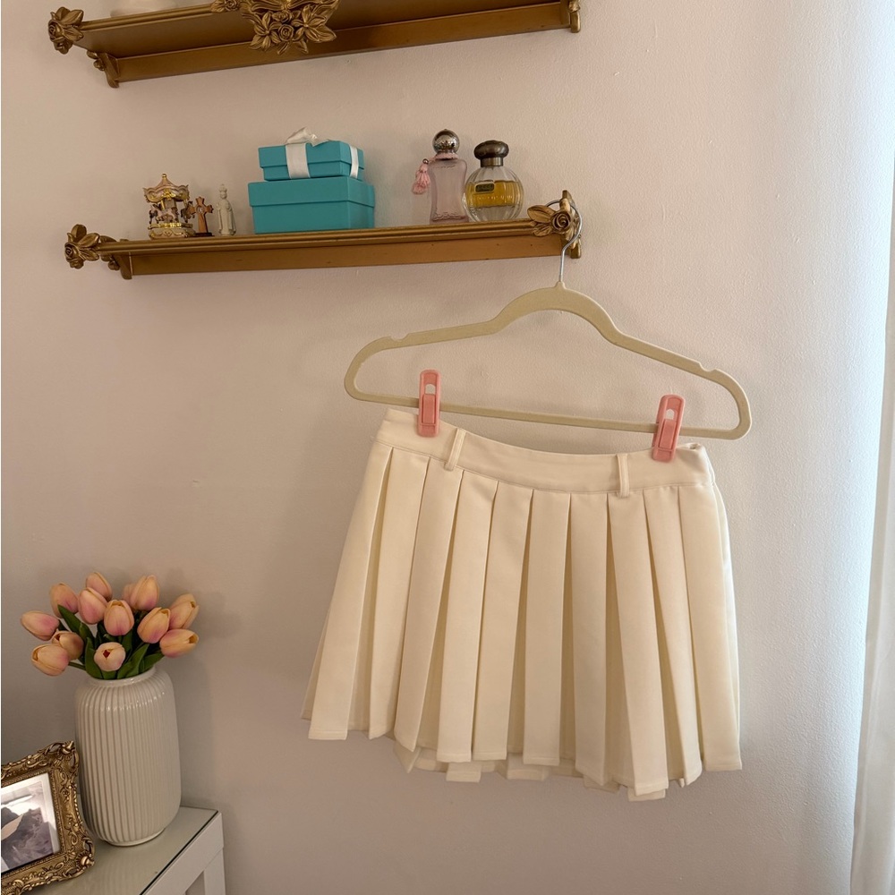 Meshki Mura Pleated Mini Skirt